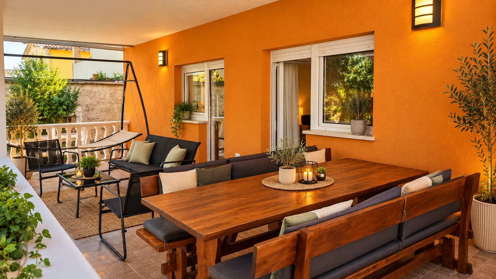 terrasse unten